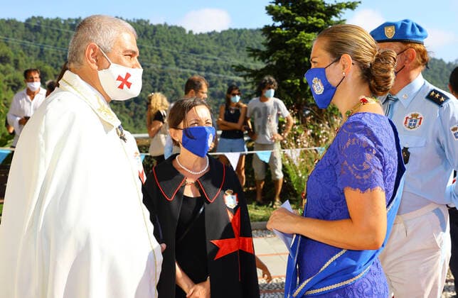 Seborga, Italy August 20, 2020 Principality of Seborga Enthronement of Princess Nina Menegatto from Germany Enthronement, Princess, Principessa, Principality, Princesse, Kempten, Enthronement, Royalty, Royal, Royals, Principality, Principality of Seborga Princess Nina Menegatto