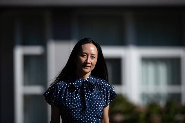 August 11, 2021, Vancouver, BC, Canada: Meng Wanzhou, chief financial officer of Huawei, leaves home to attend her extradition hearing at B.C. Supreme Court, in Vancouver, B.C., Wednesday, Aug. 11, 2021. Vancouver Canada - ZUMAc35_ 20210811_zaf_c35_014 Copyright: xDarrylxDyckx
