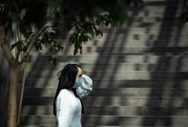 August 17, 2021, Vancouver, BC, Canada: Meng Wanzhou, chief financial officer of Huawei, returns to B.C. Supreme Court after a break from her extradition hearing, in Vancouver, on Tuesday, August 17, 2021. Vancouver Canada - ZUMAc35_ 20210817_zaf_c35_051 Copyright: xDarrylxDyckx