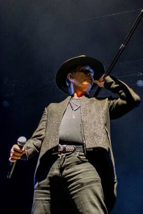 October 30, 2021, London, England, United Kingdom: Alexandra Palace, London, UK, 30th October 2021. Peter Murphy, the lead singer of the iconic Bauhaus, performs during the first live concert in London after a pandemic that interrupted the reunion tour planned for the year 2020. The band plays in its original formation: Peter Murphy (vocals), Daniel Ash (guitar), David J (bass), Kevin Haskins London United Kingdom - ZUMAm203 20211030_zip_m203_015 Copyright: xSabrinaxMerollax