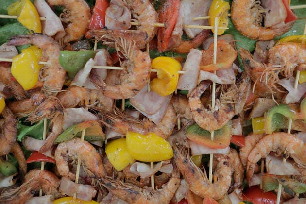 Mexiko, Fisch- und Meeresfrüchte Messe in Iztapalapa June 8, 2022, Mexico City, Mexico City, Mexico: Jun 8, 2022, Mexico City, Mexico: Details of the seafood saucers during the 16th Fish and Seafood Fair 2022 in Iztapalapa. On Jun 8, 2022 in Mexico City, Mexico. Mexico City Mexico - ZUMAe321 20220608_zia_e321_078 Copyright: xGerardoxVieyrax xEyepixxGroupx