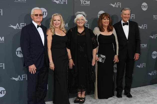 June 9, 2022, Los Angeles, CA, USA: LOS ANGELES - JUN 9: Duane Chase, Kym Karath, Angela Cartwright, Debbie Turner, Nicholas Hammond at the 48th AFI Life Achievement Award Gala Tribute Celebrating Julie Andrews at Dolby Theater on June 9, 2022 in Los Angeles, CA Los Angeles USA - ZUMAnc22 20220609_zaa_nc22_143 Copyright: xKathyxHutchinsx