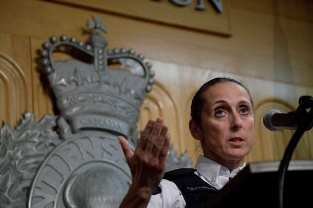 September 7, 2022, Regina, Saskatchewan, Canada: Assistant Commissioner Rhonda Blackmore speaks during a press conference at RCMP F Division Headquarters in Regina on Wednesday Sept. 7, 2022. Myles Sanderson, a suspect in a deadly series of stabbings in Saskatchewan, was caught by police on a highway, arrested, and died, RCMP said Wednesday. Regina Canada - ZUMAc35_ 20220907_zaf_c35_180 Copyright: xMichaelxBellx