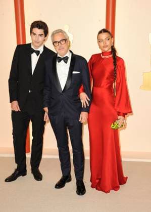 Alfonso Cuarón, Tess Bu Cuaron, Olmo Teodoro Cuaron at arrivals for 95th Academy Awards - Arrivals 2, Dolby Theatre, Los Angeles, CA March 12, 2023. Photo By: Elizabeth Goodenough Everett Collection at arrivals for 95th Academy Awards - Arrivals 2, Dolby Theatre, Los Angeles, CA March 12, 2023. Photo By: Elizabeth Goodenough Everett Collection PUBLICATIONXNOTxINxCANxCHNxFRAxITAxJPNxNORxPOLxRUSxESPxUKxUSA
