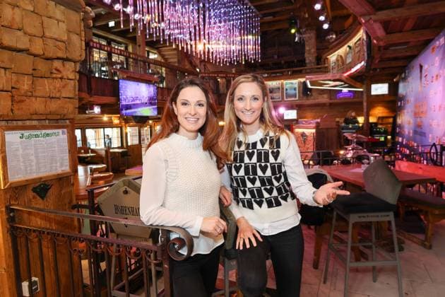 13 04 2023, Schladming, AUT, On the road in, Styria, Reportage, SMAGO Awarad, SMAGO Award, in the picture Sigrid and Marina, Sigrid Marina,