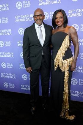 April 24, 2023, New York, NY, USA: JULIUS TENNON and VIOLA DAVIS attend the 48th Chaplin Award Gala honoring Viola Davis, presented by Film at Lincoln Center,.Alice Tully Hall, Lincoln Center, NYCApril 24, 2023 .New York City..April 24, 2023. New York USA - ZUMAms4_ 20230424_zaf_ms4_003 Copyright: xSoniaxMoskowitzxGordonx
