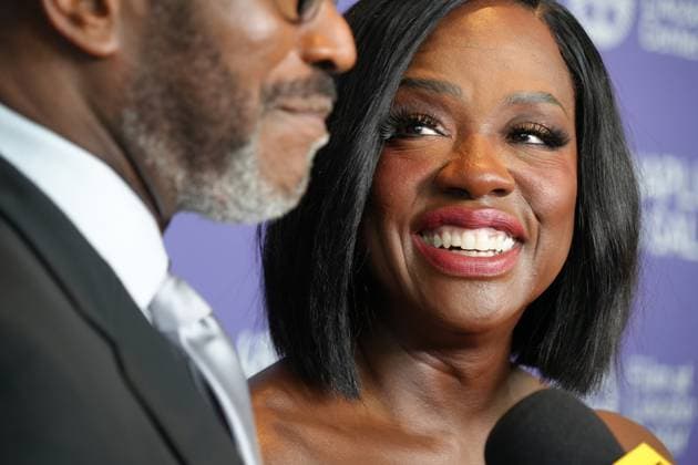 April 24, 2023, New York, NY, USA: JULIUS TENNON and VIOLA DAVIS attend the 48th Chaplin Award Gala honoring Viola Davis, presented by Film at Lincoln Center,.Alice Tully Hall, Lincoln Center, NYCApril 24, 2023 .New York City..April 24, 2023. New York USA - ZUMAms4_ 20230424_zaf_ms4_018 Copyright: xSoniaxMoskowitzxGordonx