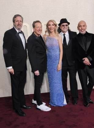 RECORD DATE NOT STATED Ricky Kirshner, Barry Adelman, Golden Globes President Helen Hoenhe, Glenn Weiss, and Jo Koy at arrivals, 81st Annual Golden Globe Awards, Beverly Hilton Hotel, Beverly Hills, CA, United States, January 7, 2024. (Photo by: Elizabeth Goodenough Everett Collection) PUBLICATIONXNOTxINxCANxCHNxFRAxITAxJPNxNORxPOLxRUSxESPxUKxUSA