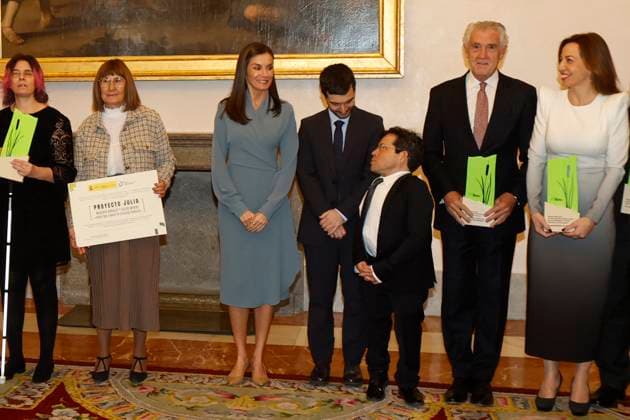 Queen Letizia National Disability Awards - Madrid Queen Letizia after the presentation of the Queen Letizia National Disability Awards 2022, on January 29, 2024, in Aranjuez (Madrid, Spain). These awards are convened by the Royal Board on Disability, which serve to recognize the work for inclusion and the defense of the rights of people with disabilities. Each year they are presented personally by the Queen, as honorary president. These awards, for the first time with the category of National Award , aim to stimulate and recognize the trajectory, dedication and contribution of individuals and public and private entities in the field of inclusion, full citizenship and effective enjoyment of the human rights of persons with disabilities, wit Copyright: xEuropaxPress ABACAx