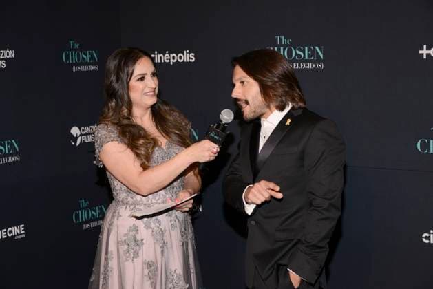 February 19, 2024, Mexico City, Ciudad de Mexico, Mexico: February 19, 2024, Mexico City, Mexico: Shahar Isaac attends the red carpet of The Chosen Tv series season 4 premiere at Cinepolis Miyana. on February 19, 2024, Mexico City, Mexico. Mexico City Mexico - ZUMAe321 20240219_zea_e321_026 Copyright: xCarlosxTischler xEyepixxGroupx