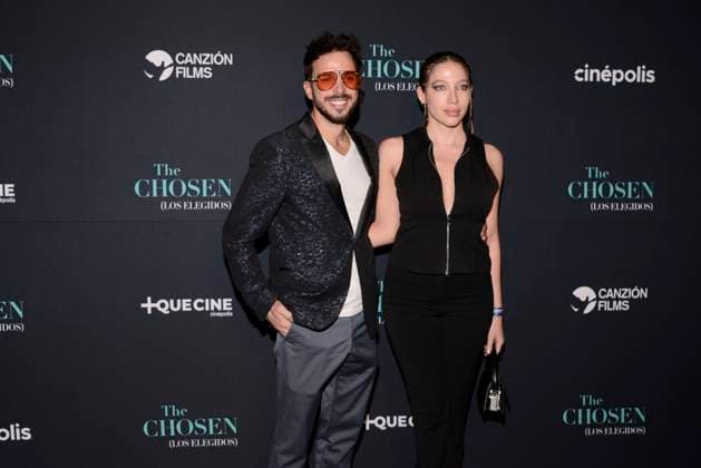 February 19, 2024, Mexico City, Ciudad de Mexico, Mexico: February 19, 2024, Mexico City, Mexico: Gian Franco Apo³stolo attends the red carpet of The Chosen Tv series season 4 premiere at Cinepolis Miyana. on February 19, 2024, Mexico City, Mexico. Mexico City Mexico - ZUMAe321 20240219_zea_e321_031 Copyright: xCarlosxTischler xEyepixxGroupx