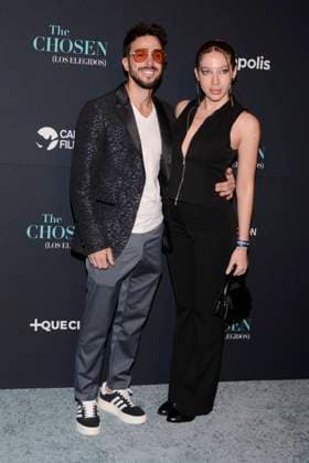 February 19, 2024, Mexico City, Ciudad de Mexico, Mexico: February 19, 2024, Mexico City, Mexico: Gian Franco Apo³stolo attends the red carpet of The Chosen Tv series season 4 premiere at Cinepolis Miyana. on February 19, 2024, Mexico City, Mexico. Mexico City Mexico - ZUMAe321 20240219_zea_e321_063 Copyright: xCarlosxTischler xEyepixxGroupx