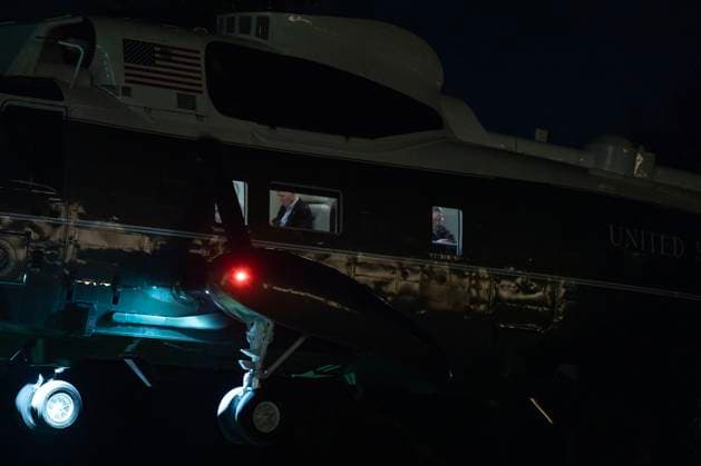 February 29, 2024, Washington, District Of Columbia, USA: United States President Joe Biden arrives on Marine One in Washington, DC, US, on Thursday, February 29, 2024. Biden and his political rival Donald Trump undertook dueling visits to the US southern border on Thursday, highlighting an issue that stands to feature prominently in an expected November rematch of their bitterly contested 2020 contest Washington USA - ZUMAs152 20240229_faa_s152_057 Copyright: xLeighxVogelx-xPoolxviaxCNPx