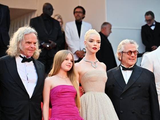 Cannes, 77th Cannes Film Festival 2024, Second red carpet evening of the film Furiosa: A Mad Max Saga Cannes, 77th Cannes Film Festival 2024, Second red carpet evening of the film Furiosa: A Mad Max Saga . In the photo Michael DeLuca, Pamela Abdy, Doug Mitchell, Alyla Browne, Anya Taylor-Joy, George Miller, Chris Hemsworth, Elsa Pataky and Tom Burke Cannes France Copyright: xIPA ABACAx
