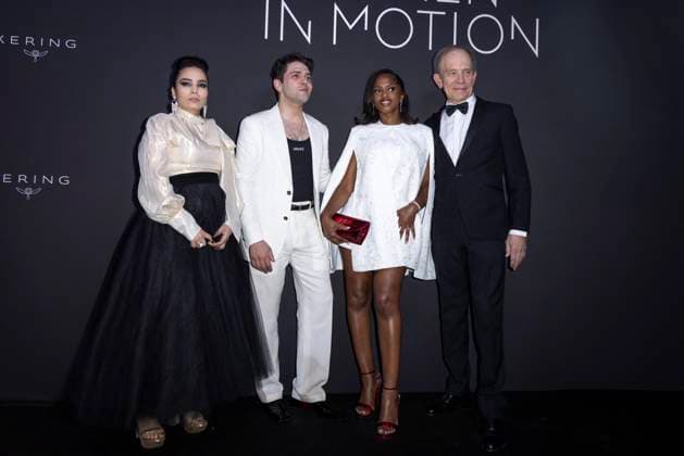 Photocall of the Women in Motion dinner by the Kering group, Place de la Castre, at the 77th annual Cannes Film Festival Asmae El Moudir, Xavier Dolan, Maimouna Doucoure, Todd McCarthy Photocall of the Women in Motion dinner by the Kering group, Place de la Castre, during the 77eme Festival International du Film de Cannes on May 19, 2024 Olivier Borde Bestimage Photocall 2024 Kering Women In Motion Awards and Cannes Film Festival Presidential Dinner at the 77th annual Cannes Film Festival at the Place de la Castre on May 19, 2024 in Cannes, France Cannes France Copyright: xOLIVIERxBORDEx xBESTIMAGExOLIVIERxBORDEx xBESTIMAGEx