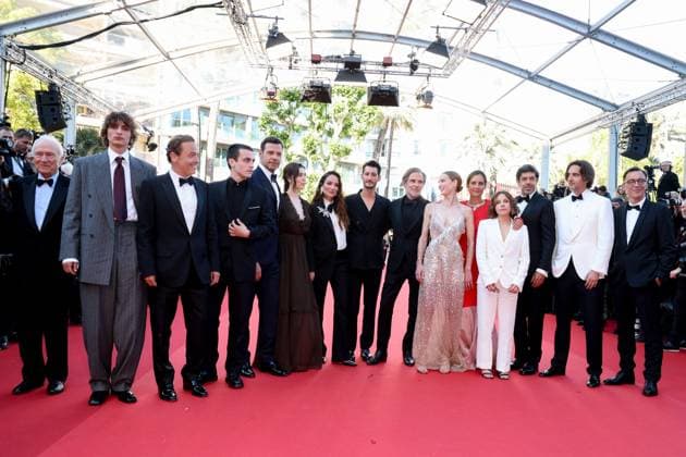 J Montà e des marches du film  Le comte de Monte Cristo  lors du 77eme Festival International du Film de Cannes Jà rà me Seydoux, Vassili Schneider, Matthieu Delaporte, Julien De Saint Jean, Laurent Lafitte, Anamaria Vartolomei, Anaïs Demoustier enceinte , Pierre Niney, Matthieu Delaporte, Adele Simphal, Julie de Bona, Marie Narbonne, Pierfrancesco Favino, Dimitri Rassam, Alexandre de La Patelliere Montà e des marches of the movie  Le comte de Monte Cristo  during the 77th Cannes International Film Festival at the Palais des Festivals in Cannes On may 22th 2024 Jacovides Moreau Bestimage Red carpet of the movie  Le comte de Monte Cristo  during the 77th Cannes International Film Festival at the Palais des Festivals in Cannes, Copyright: xJACOVIDES-MOREAUx xBESTIMAGExJACOVIDES-MOREAUx xBESTIMAGEx