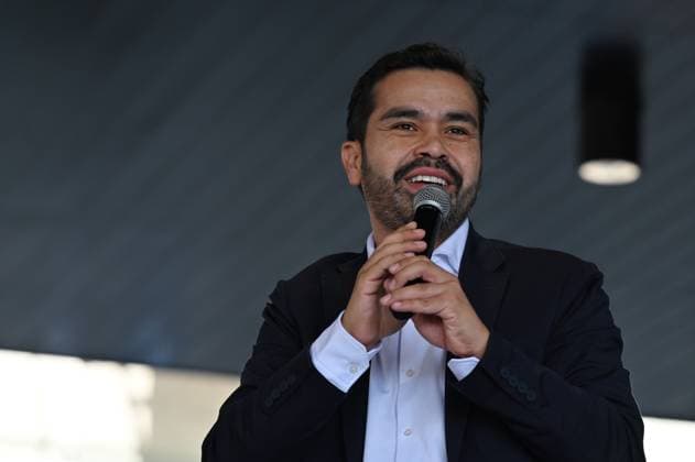 May 22, 2024, Tijuana, Baja California, Mexico: Long-shot Mexican presidential candidate of the Citizens Movement party (MC), Jorge Alvarez Maynez, campaigned in Tijuana, Baja California, Mexico seeking the youth vote at the CETYS University campus on Wednesday, May 22, 2024. Maynez, the only male candidate in the race, trailing both front-runner Claudia Sheinbaum of the Morena ruling party and opponent Xochitl Galvez of the PRI-PAN-PRD opposition coalition in national polls, is beating on the youth vote to win the Mexican presidency on June 2nd. The former congressman is the youngest candidate with 38 years of age, of the three competing to win the presidency with his two women opponents both in their early 60s. Tijuana Mexico - ZUMAm180 20240522_zip_m180_028 Copyright: xCarlosxA.xMorenox
