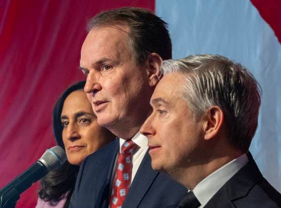 February 7, 2025, Toronto, On, Canada: Transport Minister Anita Anand, left, Employment Minister Steve MacKinnon, Minister of Innovation, Science and Industry Francois-Philippe Champagne, right, answer media questions during a Canada-U.S. economic summit in Toronto, Friday, Feb. 7, 2025. Toronto Canada - ZUMAc35_ 20250207_zaf_c35_029 Copyright: xFrankxGunnx