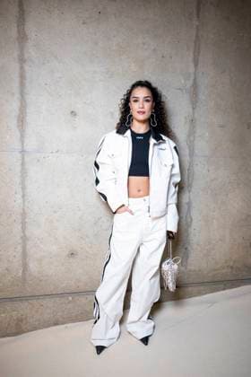 Photocall of the Off White fashion show, at the headquarters of the French Communist Party PCF , Fashion Collection Ready to Wear Fall Winter 2025 2026 at Paris Fashion Week PFW Sabrina Ouazani at the photocall of the Off White fashion show, at the headquarters of the French Communist Party PCF , Fashion Collection Ready to Wear Fall Winter 2025 2026 at Paris Fashion Week PFW , in Paris, France, March 6, 2025 Pierre Perusseau Bestimage Photocall of the Off White fashion show, at the headquarters of the French Communist Party PCF , Fashion Collection Ready to Wear Fall Winter 2025 2026 during Paris Fashion Week PFW , in Paris, France, March 6, 2025 Paris France Copyright: xPerusseaux-xDaxSilvax xBestimagexPerusseaux-xDaxSilvax xBestimagex