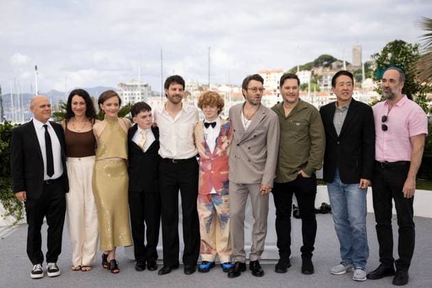 Photocall du film The Plague lors du 78ème Festival International du Film de Cannes Derek Dauchy, Lizzie Shapiro, Lucy McKendrick, Kenny Rasmussen, Charlie Polinger, Kayo Martin, Joel Edgerton, Joel Edgerton, Ben Ross, Roy Lee, Steven Schneider Photocall du film The Plague lors du 78ème Festival International du Film de Cannes le 16 mai 2025 Jacovides Moreau Bestimage Photocall for the film The Plague during the 78th Cannes International Film Festival on May 16, 2025 Cannes France Copyright: xJACOVIDES-MOREAUx xBESTIMAGExJACOVIDES-MOREAUx xBESTIMAGEx