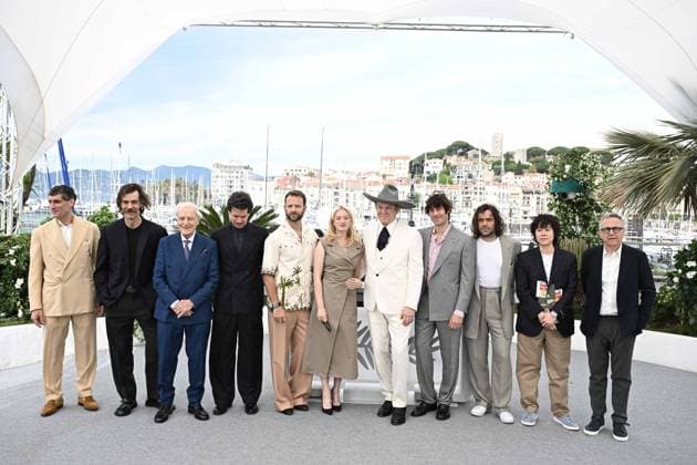Cannes - Cannes Testa o Croce? Photocall Filippo Scotti, Peter Lanzani, Alessio Rigo de Righi, Gianni Garko, Gabriele Silli, Tommaso Bertani, Alex C. Lo, Paolo Del Brocco, and Matteo Zoppis at the Testa o Croce? (Heads or Tails?) photocall in Cannes, France, on May 22, 2025, for the Un Certain Regard section of the 78th Cannes Film Festival. Photo by David Niviere ABACAPRESS.COM Cannes France Copyright: xNivierexDavid ABACAPRESS.COMx