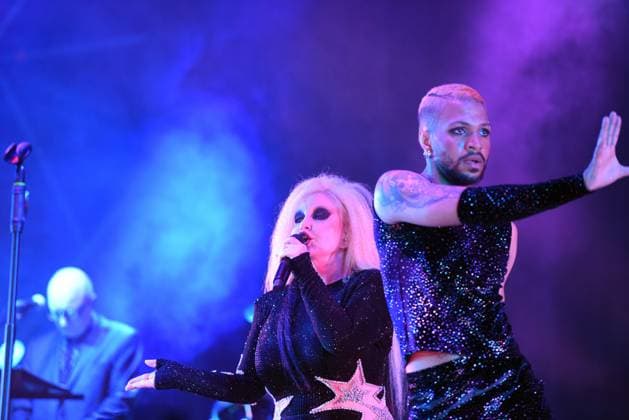 Fangoria performs at the Cunit Festival in Cunit - 09 Aug 2025 Spanish-Mexican singer Alaska seen during her performance at the Cunit Festival. The Spanish group Fangoria, led by Alaska and Nacho Canut, performed at the Cunit Festival. Fangoria is a Spanish electronic music band formed by Alaska (vocals) and Nacho Canut (keyboards, backing vocals, and bass). Olvido Gara Jova (Mexico City, June 13, 1963), better known by her stage name Alaska, is a Spanish-Mexican singer, actress, songwriter, television host, entrepreneur, writer, producer, and DJ. Ignacio Canut Guillén, better known as Nacho Canut (Valencia, June 5, 1957), is a Spanish composer and bassist. Cunit Spain Copyright: xRamonxCostax xSOPAxImagesx FangoriaperformanceattheCunitFestival_RamonCosta_Cunit_August_09_2025 (15)