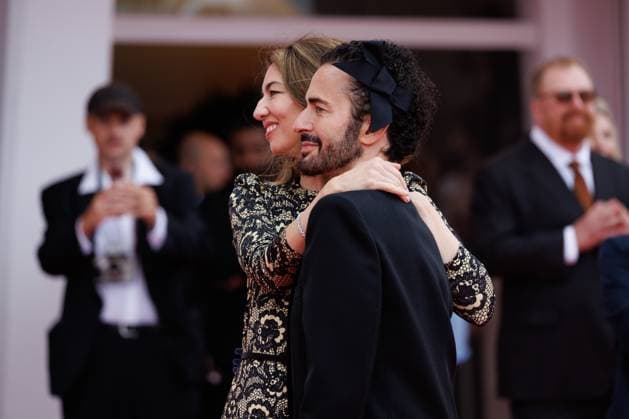 News - Sofia Coppola and Marc Jacobs, details, attend Marc By Sofia red carpet during the 82nd Venice International Film Festival on September 02, 2025 in Venice, Italy. Sofia Coppola and Marc Jacobs attend Marc By Sofia red carpet during the 82nd Venice International Film Festival on September 02, 2025 in Venice, Italy. Photo: Cinzia Camela. Lido di Venezia Palazzo del Cinema Italy Copyright: xCinziaxCamelax xLiveMediax LPN_2006207