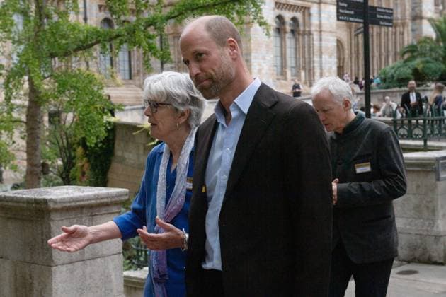 HRH The Prince and Princess Of Wales Visit Natural History Museum, London, UK - Thursday 4 September William, Prince of Wales and Catherine - Princess of Wales visit Natural History Museum, London, England, UK on Thursday 4 September, 2025 to view the Museum s newly transformed gardens and meet children and young people taking part in learning programmes which see them connecting with nature and boosting biodiversity in urban areas., Credit:Justin Ng Avalon UK, England, London, Natural History Museum Copyright: xJustinxNgx xAvalonx 1034075706