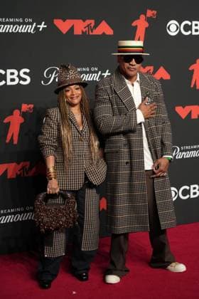 September 7, 2025, New York, New York, USA: SIMONE SMITH and LL COOL J attend the MTV Video Music Awards 2025,.The UBS Arena,.Elmont, New York.September 7, 2025. ...LL COOL J attends the MTV Video Music Awards 2025,.The UBS Arena,.Belmont, New York.September 7, 2025. ...The MTV Video Music Awards 2025,.The UBS Arena,.Belmont, New York.September 7, 2025. New York USA - ZUMAms4_ 20250907_faf_ms4_059 Copyright: xSoniaxMoskowitzxGordonx