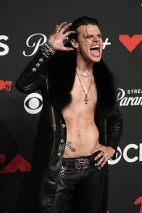 September 7, 2025, New York, New York, USA: YUNGBLUD attends the MTV Video Music Awards 2025,.The UBS Arena,.Elmont, New York.September 7, 2025. ...The MTV Video Music Awards 2025,.The UBS Arena,.Belmont, New York.September 7, 2025. New York USA - ZUMAms4_ 20250907_faf_ms4_067 Copyright: xSoniaxMoskowitzxGordonx