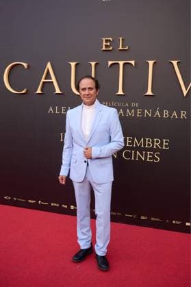 Luis Callejo attends the premiere of the film El Cautivo directed by Alejandro Amenabar at Cine Callao in Madrid, Spain, on September 10, 2025. The movie, starring Julio Pena Fernandez, Alessandro Borghi, Miguel Rellan, Fernando Tejero, Luna Berroa, Luis Callejo, Josà Manuel Poga, Albert Salazar, Juanma Muniagurria, Jorge Asin, Mohamed Said and Walid Charaf, tells the story of Miguel de Cervantes™ captivity in Algiers in 1575. The film will be released in Spanish cinemas on September 12. Cordon Press HazhardxEspinozaxVallejos