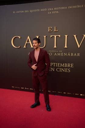 Alberto Alberracin attends the premiere of the film El Cautivo directed by Alejandro Amenabar at Cine Callao in Madrid, Spain, on September 10, 2025. The movie, starring Julio Pena Fernandez, Alessandro Borghi, Miguel Rellan, Fernando Tejero, Luna Berroa, Luis Callejo, Josà Manuel Poga, Albert Salazar, Juanma Muniagurria, Jorge Asin, Mohamed Said and Walid Charaf, tells the story of Miguel de Cervantes™ captivity in Algiers in 1575. The film will be released in Spanish cinemas on September 12. Cordon Press HazhardxEspinozaxVallejos
