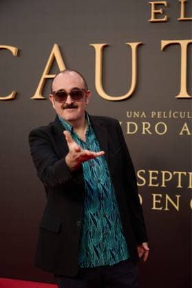 attends the premiere of the film El Cautivo directed by Alejandro Amenabar at Cine Callao in Madrid, Spain, on September 10, 2025. The movie, starring Julio Pena Fernandez, Alessandro Borghi, Miguel Rellan, Fernando Tejero, Luna Berroa, Luis Callejo, Josà Manuel Poga, Albert Salazar, Juanma Muniagurria, Jorge Asin, Mohamed Said and Walid Charaf, tells the story of Miguel de Cervantes™ captivity in Algiers in 1575. The film will be released in Spanish cinemas on September 12. Cordon Press HazhardxEspinozaxVallejos
