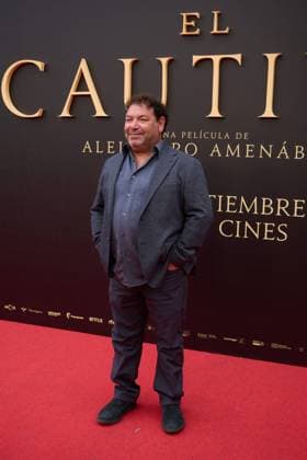 Jorge Asin attends the premiere of the film El Cautivo directed by Alejandro Amenabar at Cine Callao in Madrid, Spain, on September 10, 2025. The movie, starring Julio Pena Fernandez, Alessandro Borghi, Miguel Rellan, Fernando Tejero, Luna Berroa, Luis Callejo, Josà Manuel Poga, Albert Salazar, Juanma Muniagurria, Jorge Asin, Mohamed Said and Walid Charaf, tells the story of Miguel de Cervantes™ captivity in Algiers in 1575. The film will be released in Spanish cinemas on September 12. Cordon Press HazhardxEspinozaxVallejos