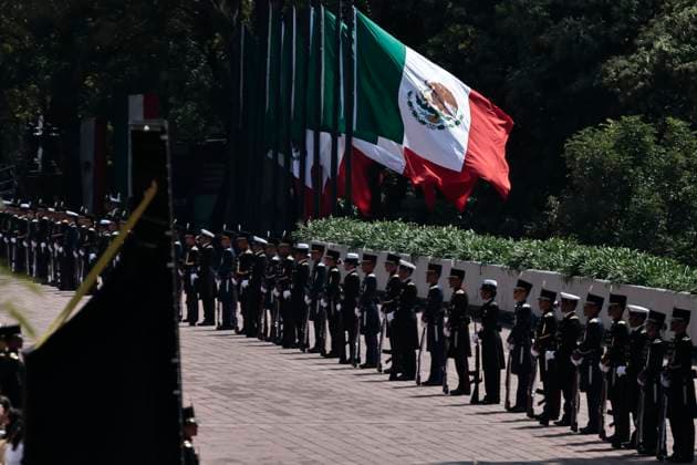 September 13, 2025, Mexico, Cdmx, Mexico: The 178th anniversary of the Heroic Deed of the Boy Heroes of Chapultepec was commemorated in Chapultepec Forest in Mexico City. The event was led by the President of Mexico, Claudia Sheimbaum, who performed an honor guard and called the roll of the cadets who fought at Chapultepec Castle against the US invasion. The cadets who lost their lives in this battle were JUAN DE LA BARRERA, AGUSTIN MELGAR, FERNANDO MONTES DE OCA, FRANCISCO MARQUEZ, VICENTE SUAREZ AND JUAN ESCUTIA, the latter was the one who took up the Mexican flag and jumped from Chapultepec Castle to prevent the US invaders from taking it. Mexico Mexico - ZUMAp204 20250913_zip_p204_029 Copyright: xJosuexPerezx