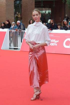 Italy, Rome, October 26, 2025 - Rome 20th Film Festival, Red carpet of the movie No Place Like Rome Italy, Rome, October 26, 2025 - Rome 20th Film Festival. Red carpet of the movie No Place Like Rome Pictured: Cristiana Capotondi, Credit:Fabio Mazzarella Avalon Italy, Rome, Rome Copyright: xFabioxMazzarellax xAvalonx 1048521516