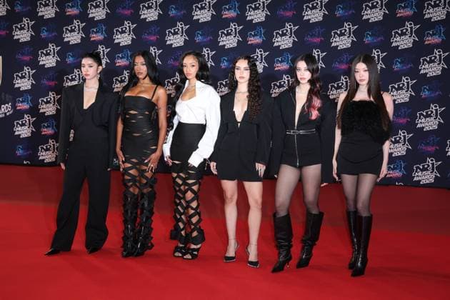 The American girl band Katseye, Manon, Daniela, Sophia, Lara, Yoonchae, Megan and Sophia at the photocall of the 27th NRJ Music Awards at the Palais des Festivals in Cannes, France, on October 31, 2025 Dominique Jacovides Bestimage 27th NRJ Music Awards in Cannes, France, on October 31, 2025 Cannes France Copyright: xDOMINIQUExJACOVIDESx xBESTIMAGExDOMINIQUExJACOVIDESx xBESTIMAGEx