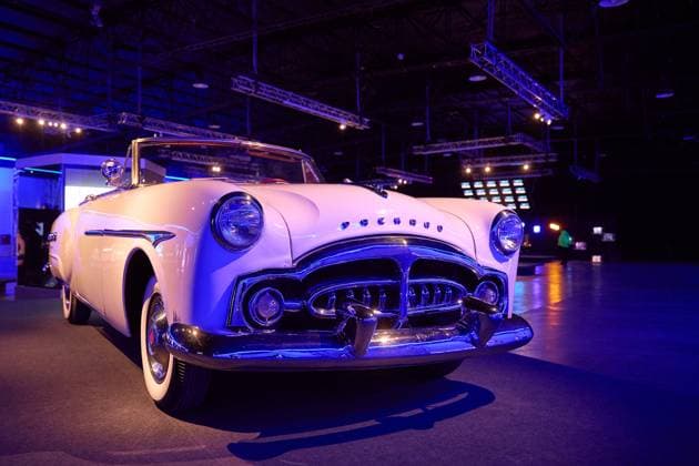 Icons on Wheels Expo in Buenos Aires BUENOS AIRES, ARGENTINA – NOVEMBER 2, 2025: This Packard automobile was special in the history of Chile because it transported the poet Gabriela Mistral on the day she returned to the country with the Nobel Prize for Literature in Buenos Aires, Argentina, on November 2, 2025. The exhibition showcases 15 rare vehicles once owned by original icons from cinema, fashion, music, and culture, each displayed alongside the original clothing of its famous owner. Highlights include the DeLorean from Back to the Future, Marilyn Monroe’s luxury car, Princess Diana’s Ford Escort, and Diego Maradona’s black Ferrari. The event combines art, history, and nostalgia, offering a glimpse into the lifestyles of cultural leg Copyright: x2025xAnadoluxLucianoxGonzalezx