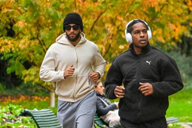 American rapper, songwriter, producer, director and actor A AP Rocky ASAP goes for a jog on an autumn morning in Paris, France, on November 6, 2025 Yehiel Chekroune Bestimage American rapper, songwriter, producer, director and actor A AP Rocky ASAP goes for a jog on an autumn morning in Paris, France, on November 6, 2025 Paris France Copyright: xYehielxChekrounex xBestimagexYehielxChekrounex xBestimagex