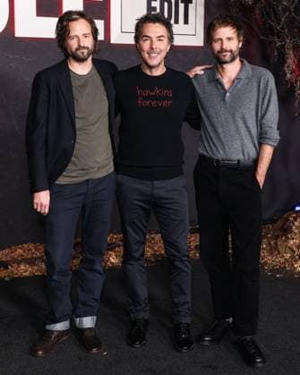 Netflix FYSEE: The Fall Edit - Stranger Things Season 5 FYC Event American writer, director, and producer Matt Duffer, Canadian-American director, producer, actor, and founder of 21 Laps Entertainment Shawn Levy and American producer Ross Duffer arrive at the Netflix FYSEE: The Fall Edit - Stranger Things Season 5 FYC (For Your Consideration) Event held at the Netflix Tudum Theater in Hollywood, Los Angeles, California, United States. Netflix Tudum Theater, Hollywood, Los Angeles, California, USA California United States Copyright: xImagexPressxAgencyx originalFilename: collin-netflixf251109_npgon.jpg
