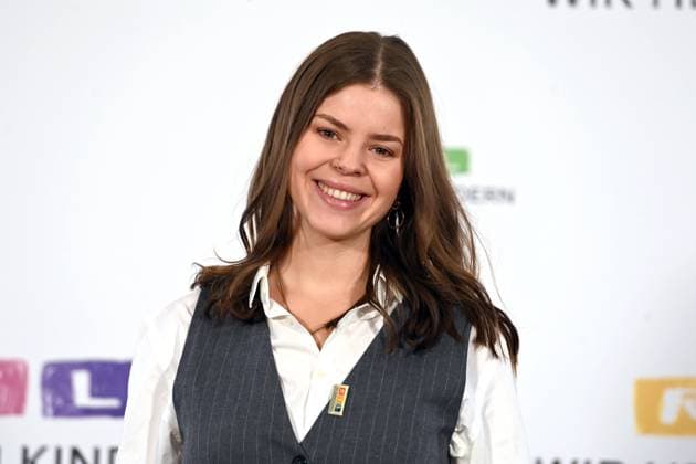 Ariana MUELLER, Müller, presenter, portrait, portrait, portrait, cropped single image, single subject, 30 RTL Spendenmarathon Wir helfen Kindern , television, 20 21 11 2025 in Huerth, Germany,