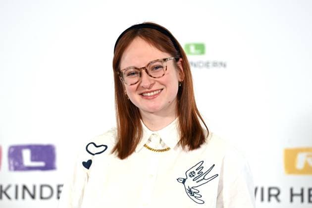 Johanna MUESSIGER, Müssiger, presenter, portrait, portrait, portrait, cropped single image, single subject, 30 RTL Spendenmarathon Wir helfen Kindern , television, 20 21 11 2025 in Huerth, Germany,