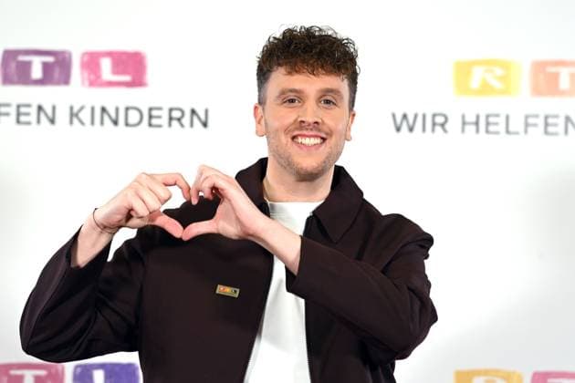 Alexander KUMPF, presenter, portrait, portrait, cropped single image, single subject, 30 RTL Spendenmarathon Wir helfen Kindern , television, 20 21 11 2025 in Huerth, Germany,