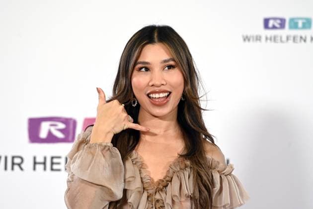 KISU, Kisu Tewe, Internet personality, portrait, portrait, portrait, cropped single image, single motif, 30 RTL Spendenmarathon Wir helfen Kindern , television, 20 21 11 2025 in Huerth, Germany,