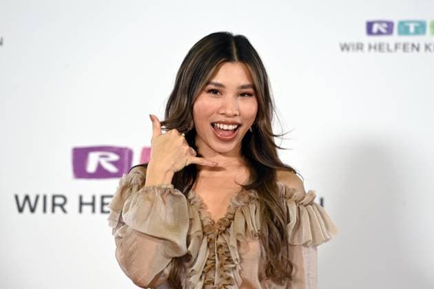 KISU, Kisu Tewe, Internet personality, portrait, portrait, portrait, cropped single image, single motif, 30 RTL Spendenmarathon Wir helfen Kindern , television, 20 21 11 2025 in Huerth, Germany,