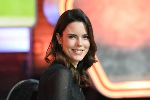 Linda MUERTZ, Mürtz, presenter, portrait, portrait, portrait, cropped single image, single subject, 30 RTL Spendenmarathon Wir helfen Kindern , television, 20 21 11 2025 in Huerth, Germany,