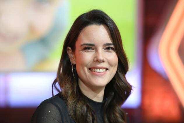Linda MUERTZ, Mürtz, presenter, portrait, portrait, portrait, cropped single image, single subject, 30 RTL Spendenmarathon Wir helfen Kindern , television, 20 21 11 2025 in Huerth, Germany,