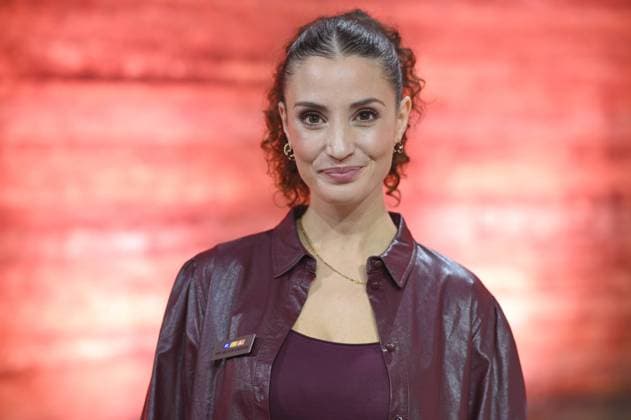 Nadine MENZ, actress, portrait, portrait, cropped single image, single subject, 30 RTL Spendenmarathon Wir helfen Kindern , television, 20 21 11 2025 in Huerth, Germany,