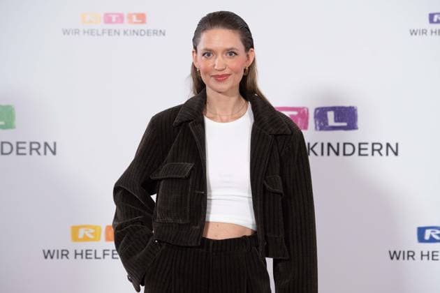 Amrei HAARDT, actress, portrait, portrait, cropped single image, single motif, 30 RTL Spendenmarathon Wir helfen Kindern , television, 20 21 11 2025 in Huerth, Germany,
