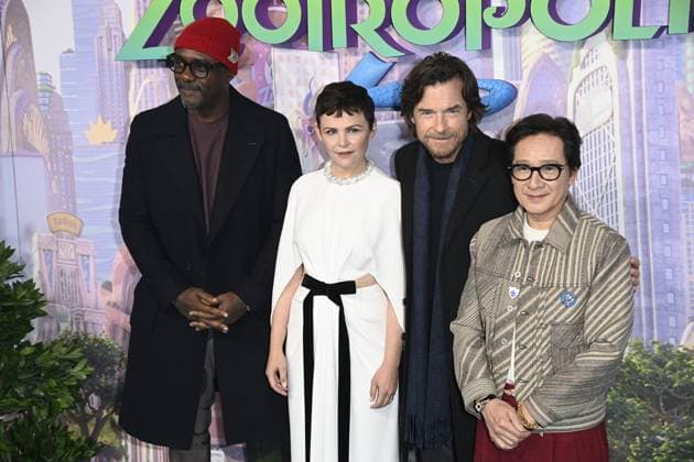 Zootropolis 2 UK premiere, Picturehouse Central, London, UK, 23 November 2025 Idris Elba, Ginnifer Goodwin, Jason Bateman and Ke Huy-Quan at the Zootropolis 2 UK premiere, Picturehouse Central, London, UK, 23 November 2025., Credit:Justin Ng Avalon United Kingdom, London Copyright: xJustinxNgx xAvalonx 1054133994